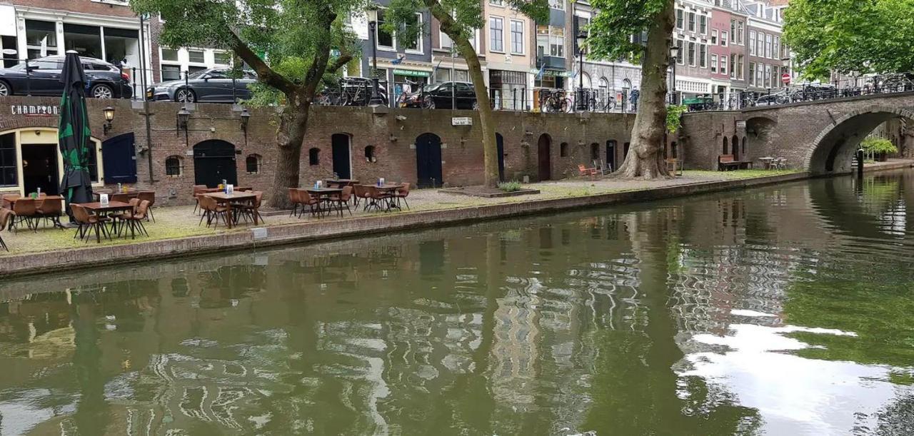 Werfkelder Aan De Oudegracht Leilighet Utrecht Eksteriør bilde